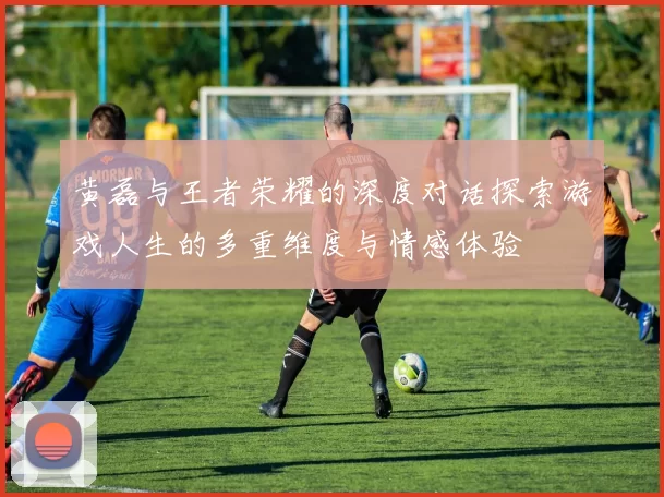 黄磊与王者荣耀的深度对话探索游戏人生的多重维度与情感体验